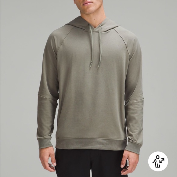 LULULEMON Hawaii Islands CITY SWEAT PULLOVER HOODIE Grey Sage Man Woman S 🩶💚 - Picture 8 of 8